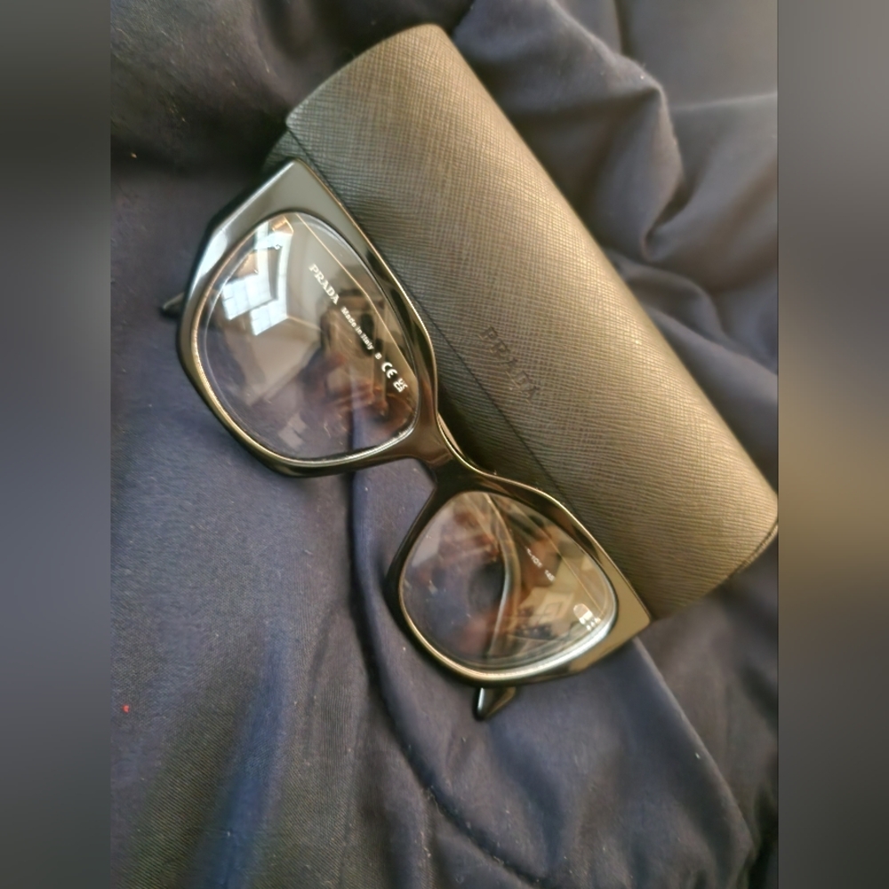Prada black frame glasses - 54/17/145